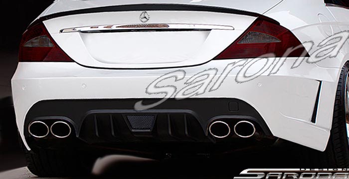 Custom Mercedes CLS  Sedan Rear Bumper (2005 - 2011) - $980.00 (Part #MB-074-RB)